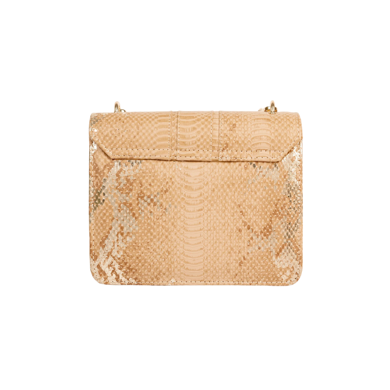Classic Brown Textured Shoulder Handbag for Women